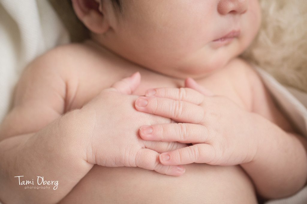 tiny baby hands