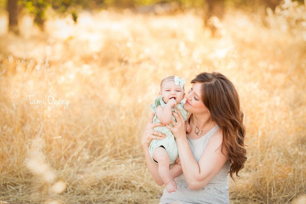 mother gazing at her baby with admiration
