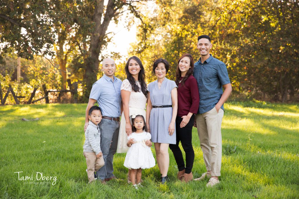 large family photo